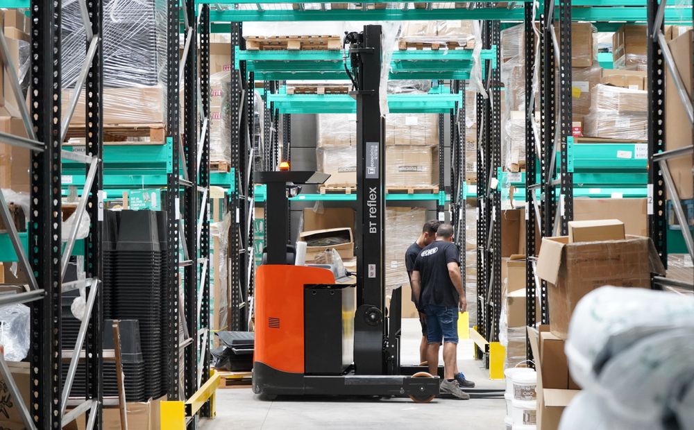 Fotografía ilustrativa de Logistica